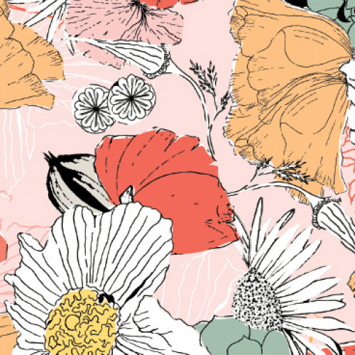 
Color / Pattern: Blooms